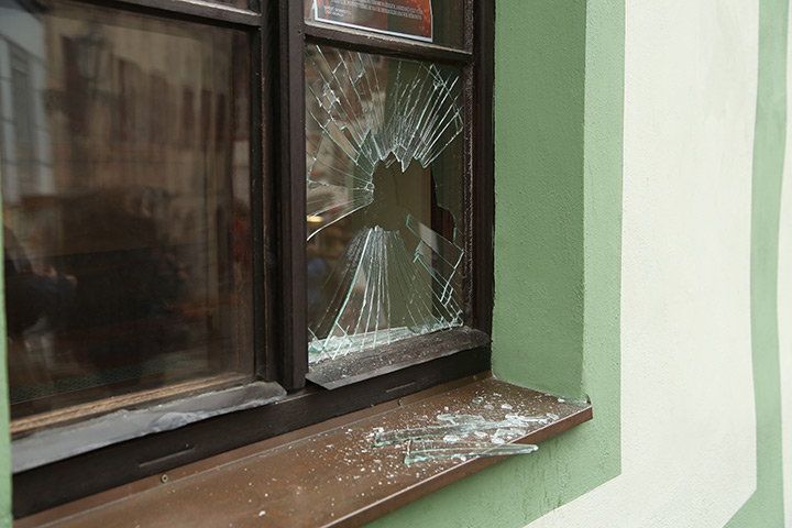 A2B Glass are able to board up broken windows while they are being repaired in Harrow.